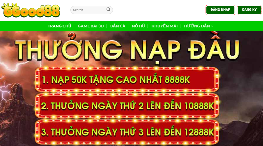 Giới Thiệu Good88 - Trang Cá Cược Uy Tín, Tặng CODE 5 Giới Thiệu Good88 – Những Chương Trình Khuyến Mãi Hấp Dẫn